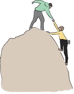 hikers-helping-climb-250
